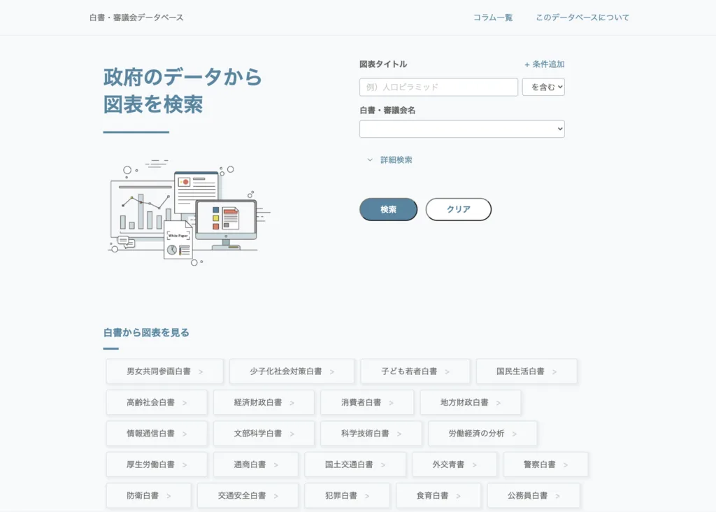 白書・審議会データベース